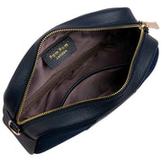 pom-pom-london-city-suede-and-leather-crossbody-bag---navy-35929249