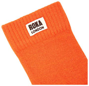 Calcetines Roka Wimbledon Crew - Naranja Jaffa