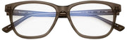 MessyWeekend Remy Gafas de lectura con luz azul - Transparente/Verde oliva
