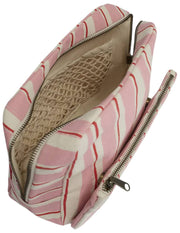 Hindbag Alix Neceser Extra Grande - Rayas Rosa/Rojo