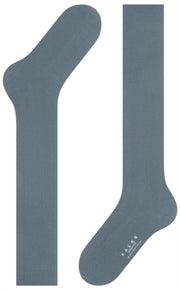 Calcetines hasta la rodilla Falke Lhasa Rib - Monument Blue