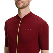 Falke Biking T-Shirt - Merlot Red