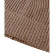 Falke Cashmere Pom-Pom Beanie - Camel Brown