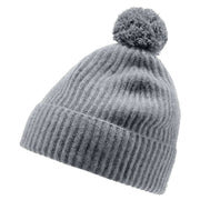 Falke Cashmere Pom-Pom Beanie - Light Grey