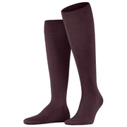 Falke Climawool Knee High Socks - Burgundy