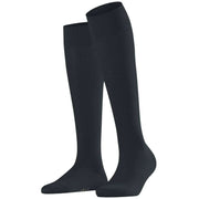 Falke Cotton Touch Knee High Socks - Graphite Grey