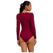 Body Falke Daily Bateau Brief - Chianti Rojo