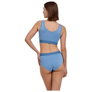 Falke Daily Comfort - Pack de 2 bralettes tipo corpiño - Azul/Beige