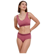 Falke Daily Comfort - Pack de 2 bralettes tipo corpiño - Rojo