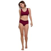 Falke Daily Comfort - Pack de 2 bralettes tipo corpiño - Rojo