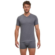 Falke Daily Comfort 2 Pack T-Shirt - Dark Grey Heather