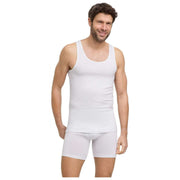 Falke Daily Comfort - Pack de 2 camisetas sin mangas - Blanco
