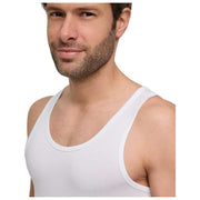 Falke Daily Comfort - Pack de 2 camisetas sin mangas - Blanco