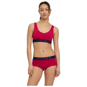 Falke Daily Comfort Print Pack de 2 bralettes tipo corpiño - Rojo/Negro