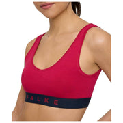 Falke Daily Comfort Print Pack de 2 bralettes tipo corpiño - Rojo/Negro