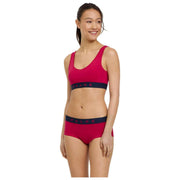 Falke Daily Comfort Print - Pack de 2 calzoncillos hipster - Rojo/Negro