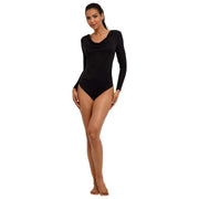 Falke Body corto Daily Drape - Negro