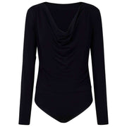 Falke Body corto Daily Drape - Negro