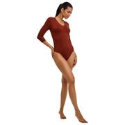 Body Falke Daily Phython con tiras - Mink Brown