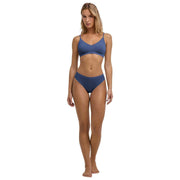 Bralette estilo corpiño sin costuras Daily Falke - Captain Blue