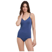 Top de espagueti sin costuras Falke Daily - Captain Blue