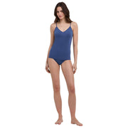 Top de espagueti sin costuras Falke Daily - Captain Blue