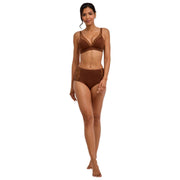 Calzoncillos de cintura media Falke Delicate Touch - Deer Brown