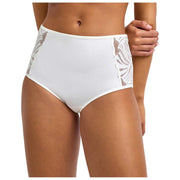 Calzoncillos de talle medio Falke Delicate Touch - Marfil