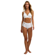 Calzoncillos de talle medio Falke Delicate Touch - Marfil