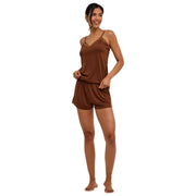 Pantalón corto Falke Delicate Touch - Deer Brown