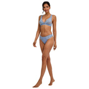 Tanga Falke Delicate Touch - Azul Acero