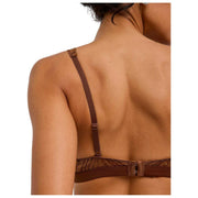 Bralette triangular Falke Delicate Touch - Deer Brown