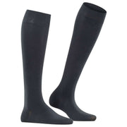 Falke Fine Softness 50 Denier Knee High Socks - Graphite Grey