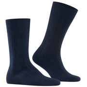 Falke Lhasa Rib Socks - Dark Navy Blue