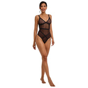 Body de hilo Falke Private Bondage - Negro