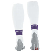 Falke RU Compression Energy Running Knee-High W1 Socks - White/Purple