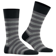 Falke Sensitive Mapped Line Socks - Black