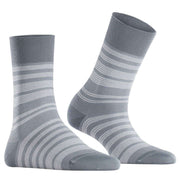 Falke Sensitive Sunset Stripe Socks - Blue Smog