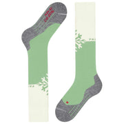 Falke SK2 Intermediate Skiing Knee High Socks - Quiet Green