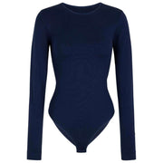 Body corto Falke Timeless Cotton Crew - Azul espacial