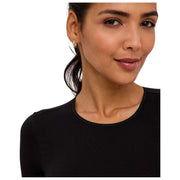 Falke Body Timeless De Algodón Con Cuello Redondo - Negro