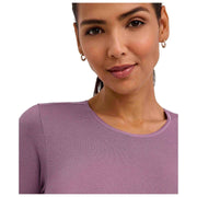 Body Falke Timeless Cotton Crew String - Magnolia Lila