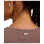 Body Falke Timeless Cotton Crew String - Milkshake Brown