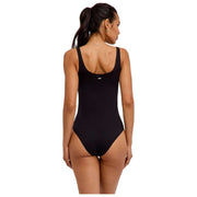 Falke Body sin mangas de algodón Timeless - Negro