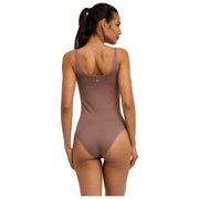 Body Falke Timeless Cotton Tank Brief - Milkshake Brown