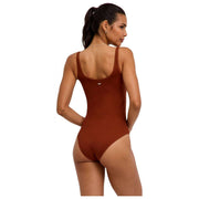 Body Falke Timeless Cotton Tank Brief - Mink Brown