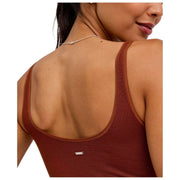 Body Falke Timeless Cotton Tank Brief - Mink Brown