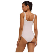 Body Falke Timeless Cotton Tank Brief - Blanco Perla