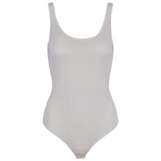 Body Falke Timeless Cotton Tank Brief - Blanco Perla