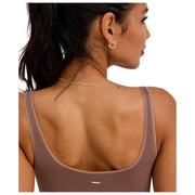Body Falke Timeless Cotton Tank - Milkshake Brown